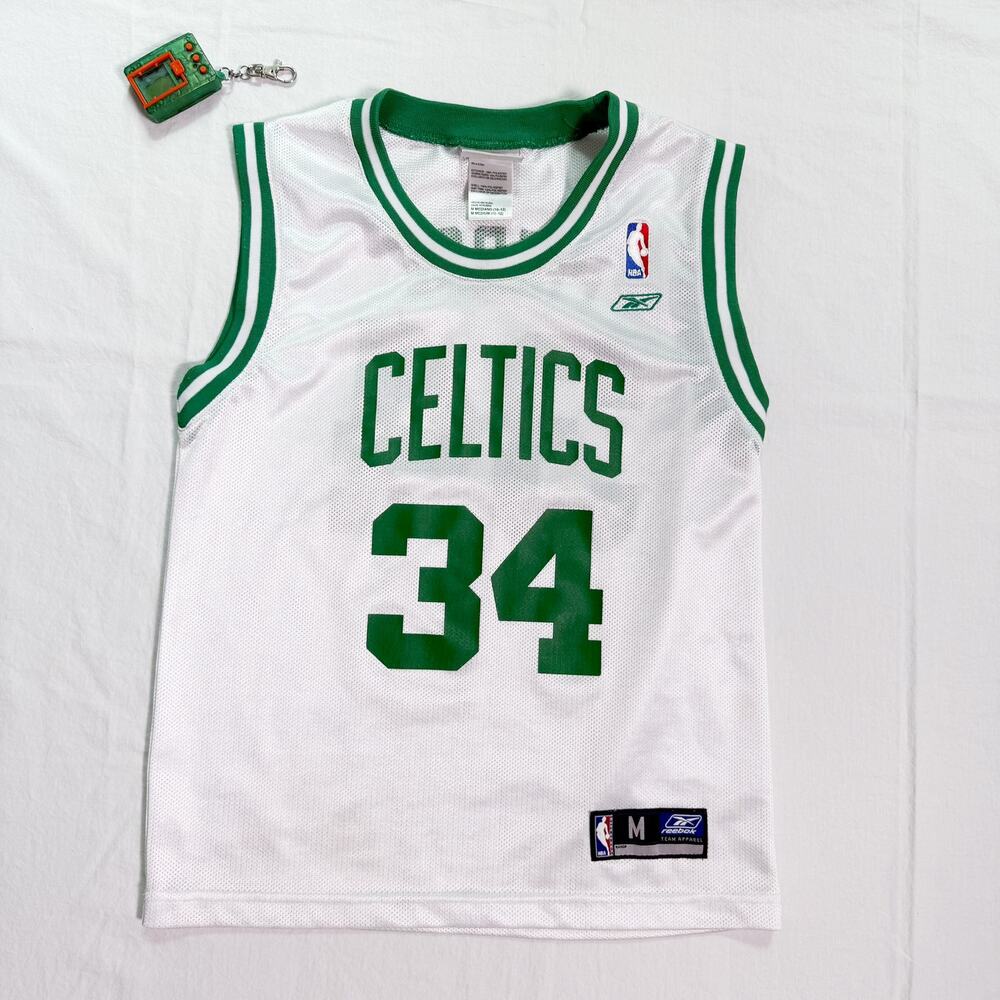 Y2K Boston Celtics Paul Pierce Reebok Jersey - Youth M